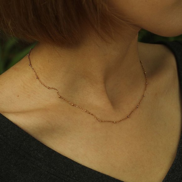 AVERY Essential Mini Beaded Chain - Picture 3 of 11